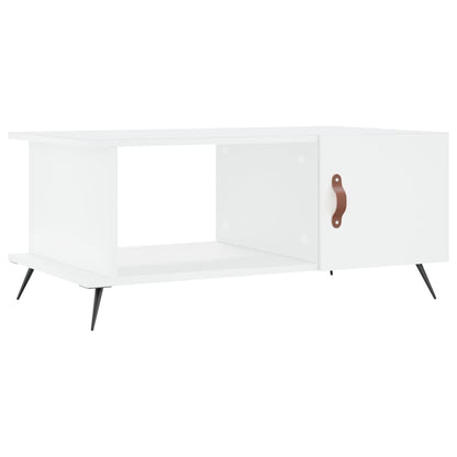 Salongbord Sofabord Hvit 90x50x40 cm