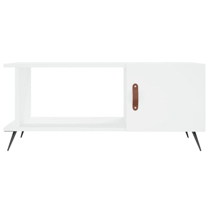 Salongbord Sofabord Hvit 90x50x40 cm
