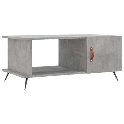 Salongbord Sofabord Betonggrå 90x50x40 cm