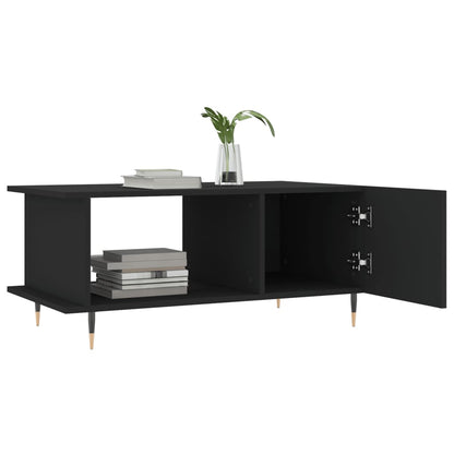 Salongbord Sofabord Svart 90x50x40 cm