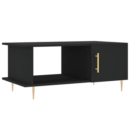 Salongbord Sofabord Svart 90x50x40 cm