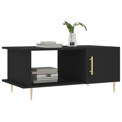 Salongbord Sofabord Svart 90x50x40 cm