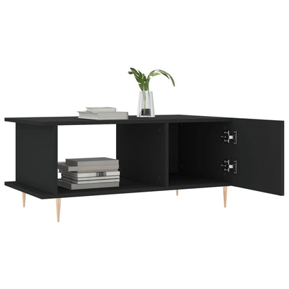 Salongbord Sofabord Svart 90x50x40 cm