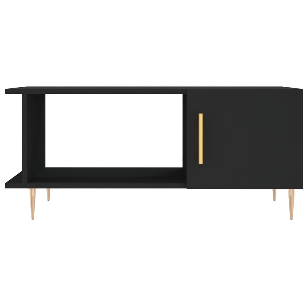 Salongbord Sofabord Svart 90x50x40 cm