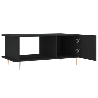 Salongbord Sofabord Svart 90x50x40 cm
