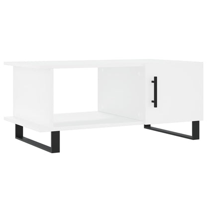 Salongbord Sofabord Hvit 90x50x40 cm