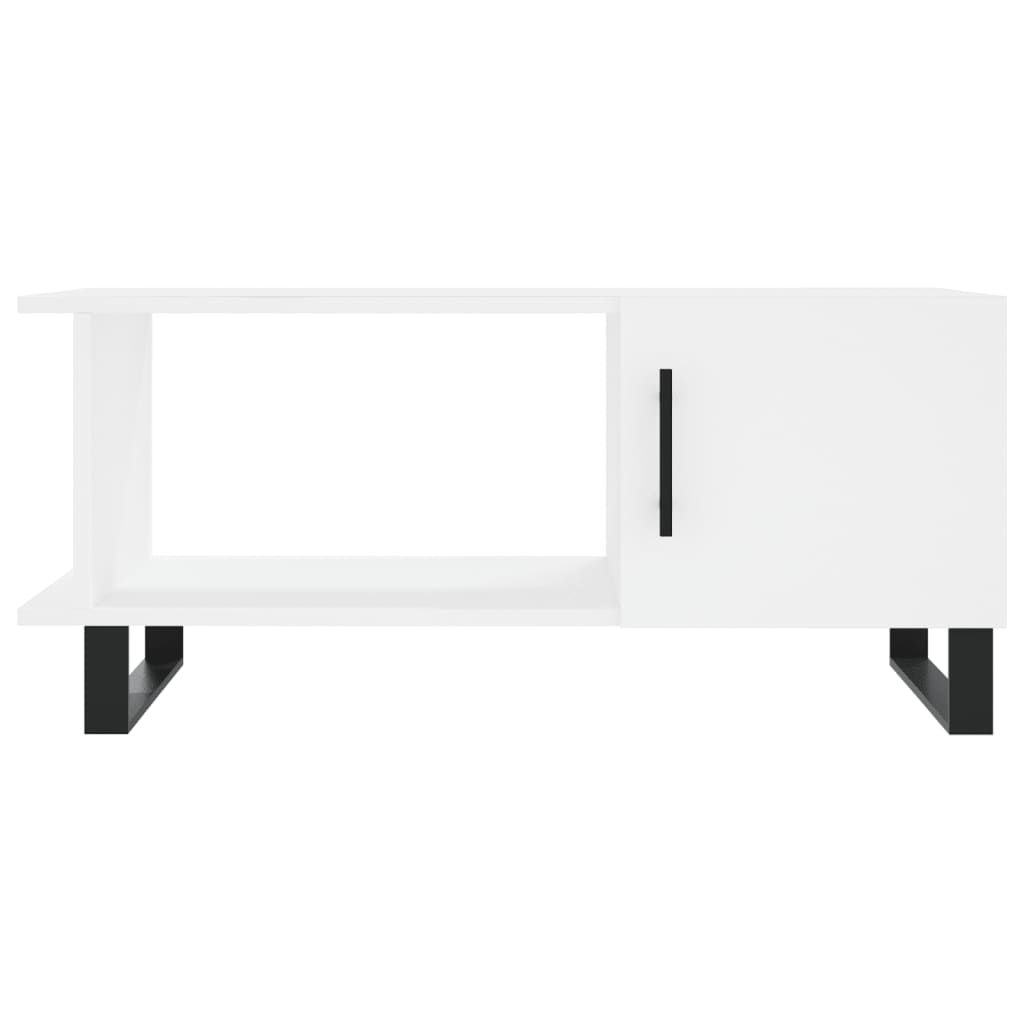 Salongbord Sofabord Hvit 90x50x40 cm