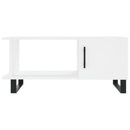 Salongbord Sofabord Hvit 90x50x40 cm