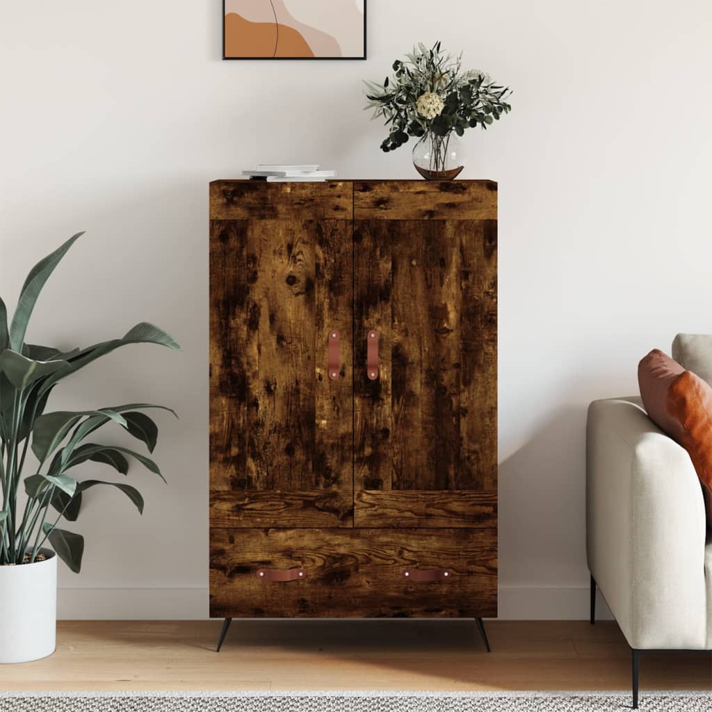 Skap Røkt Eik 69,5x31x115 cm