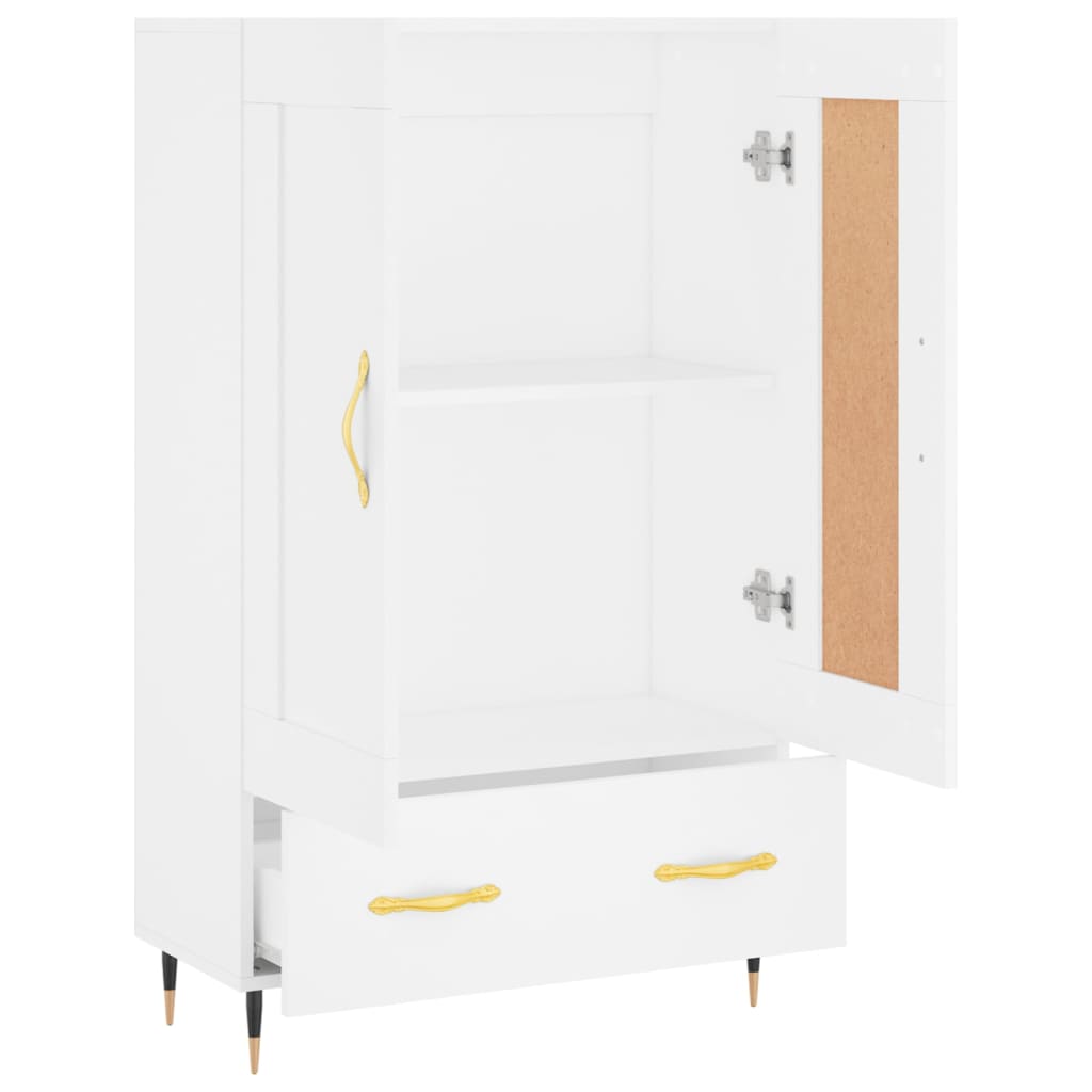 Skap Hvit 69,5x31x115 cm