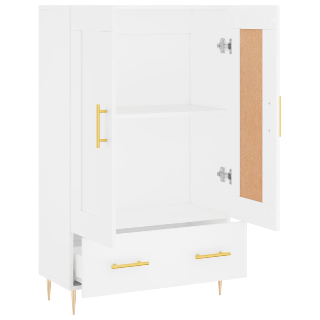 Skap Hvit 69,5x31x115 cm