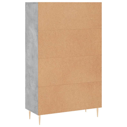 Skap Betonggrå 69,5x31x115 cm