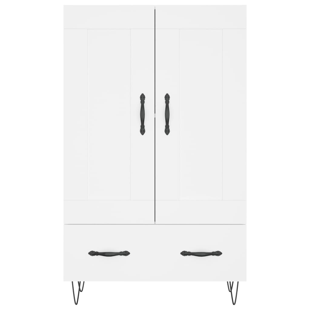 Skap Hvit 69,5x31x115 cm