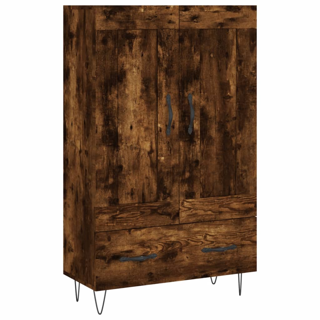 Skap Røkt Eik 69,5x31x115 cm