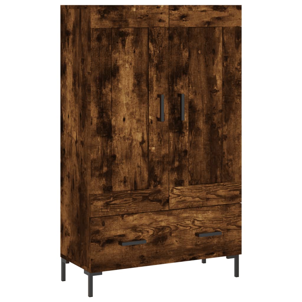 Skap Røkt Eik 69,5x31x115 cm
