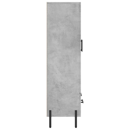 Skap Betonggrå 69,5x31x115 cm