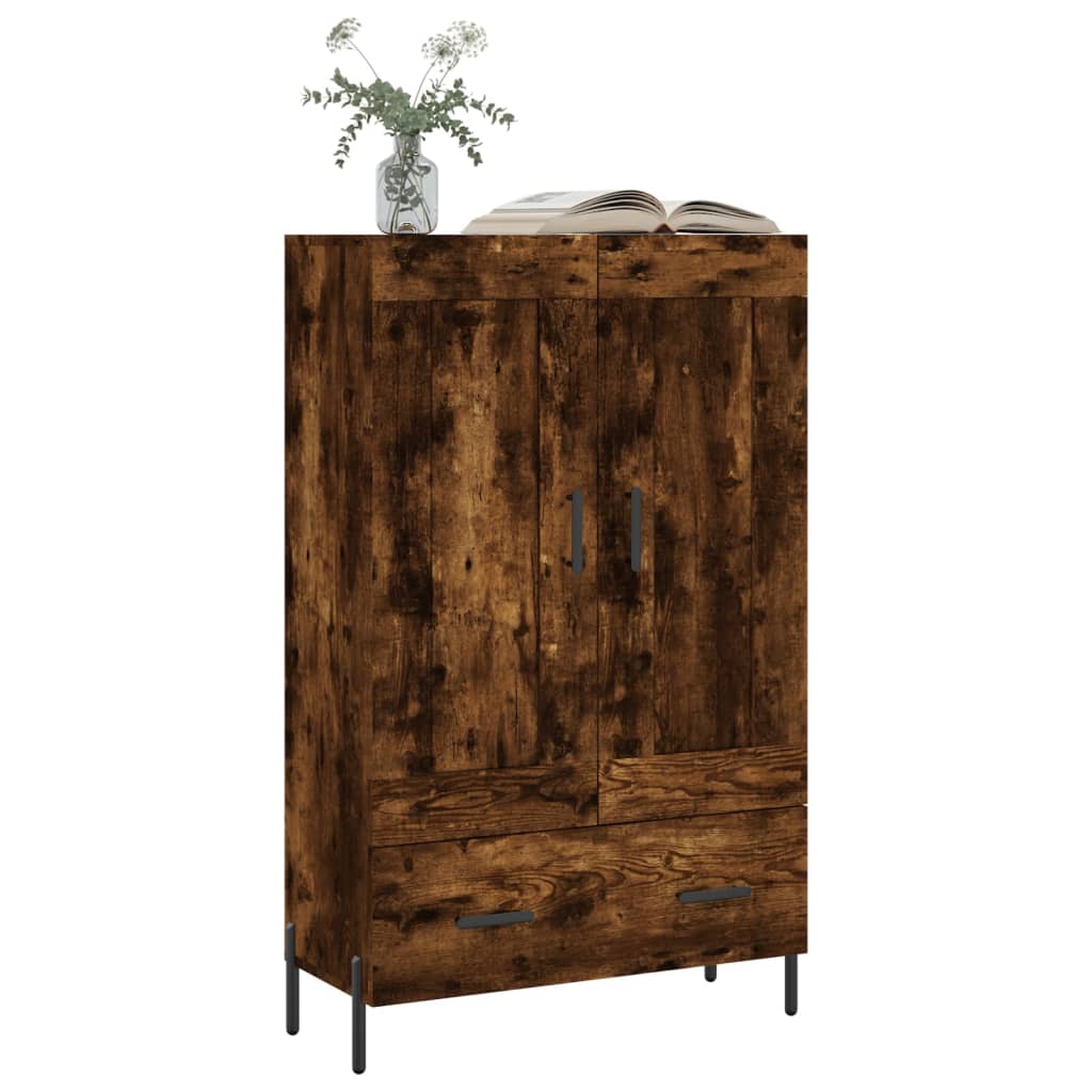 Skap Røkt Eik 69,5x31x115 cm