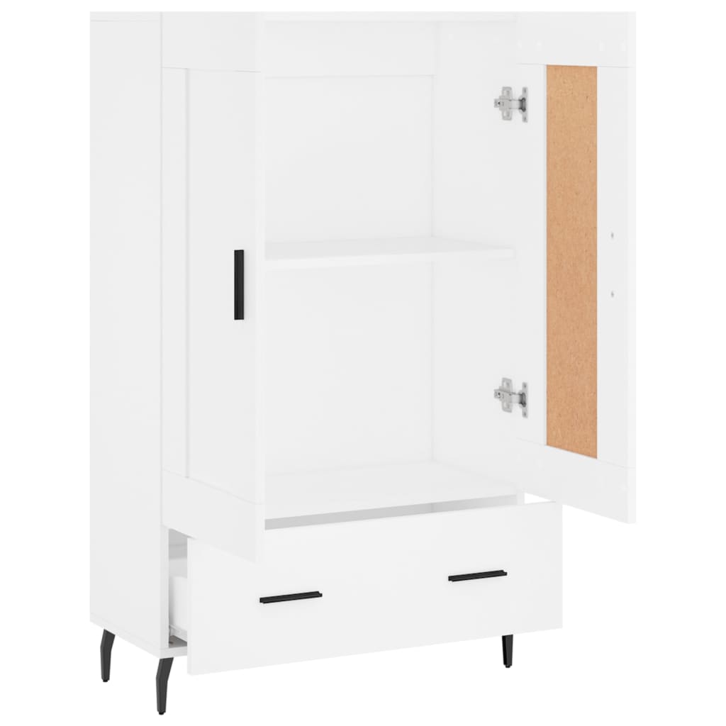 Skap Hvit 69,5x31x115 cm