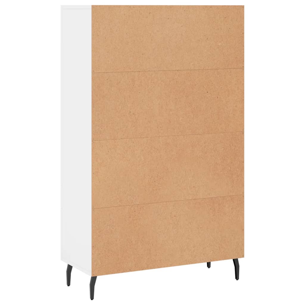 Skap Hvit 69,5x31x115 cm