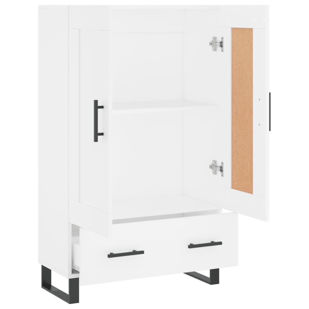 Skap Hvit 69,5x31x115 cm