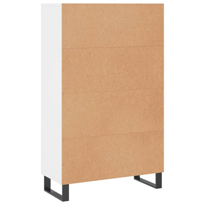 Skap Hvit 69,5x31x115 cm