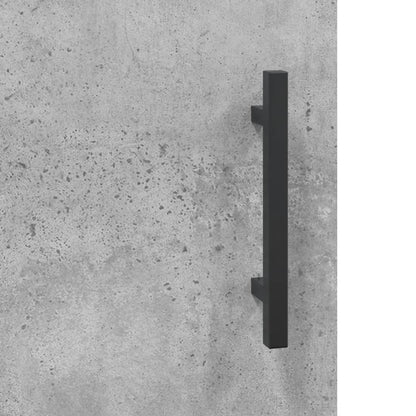 Skap Betonggrå 69,5x31x115 cm