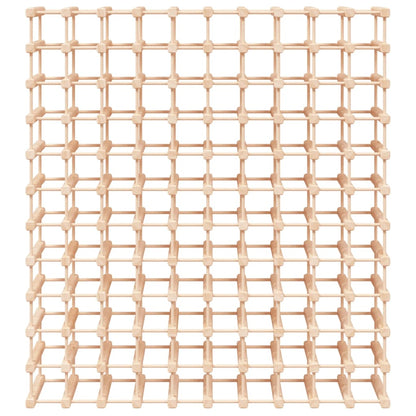 Vinstativ for 120 flasker 112,5x23x123,5 cm heltre furu