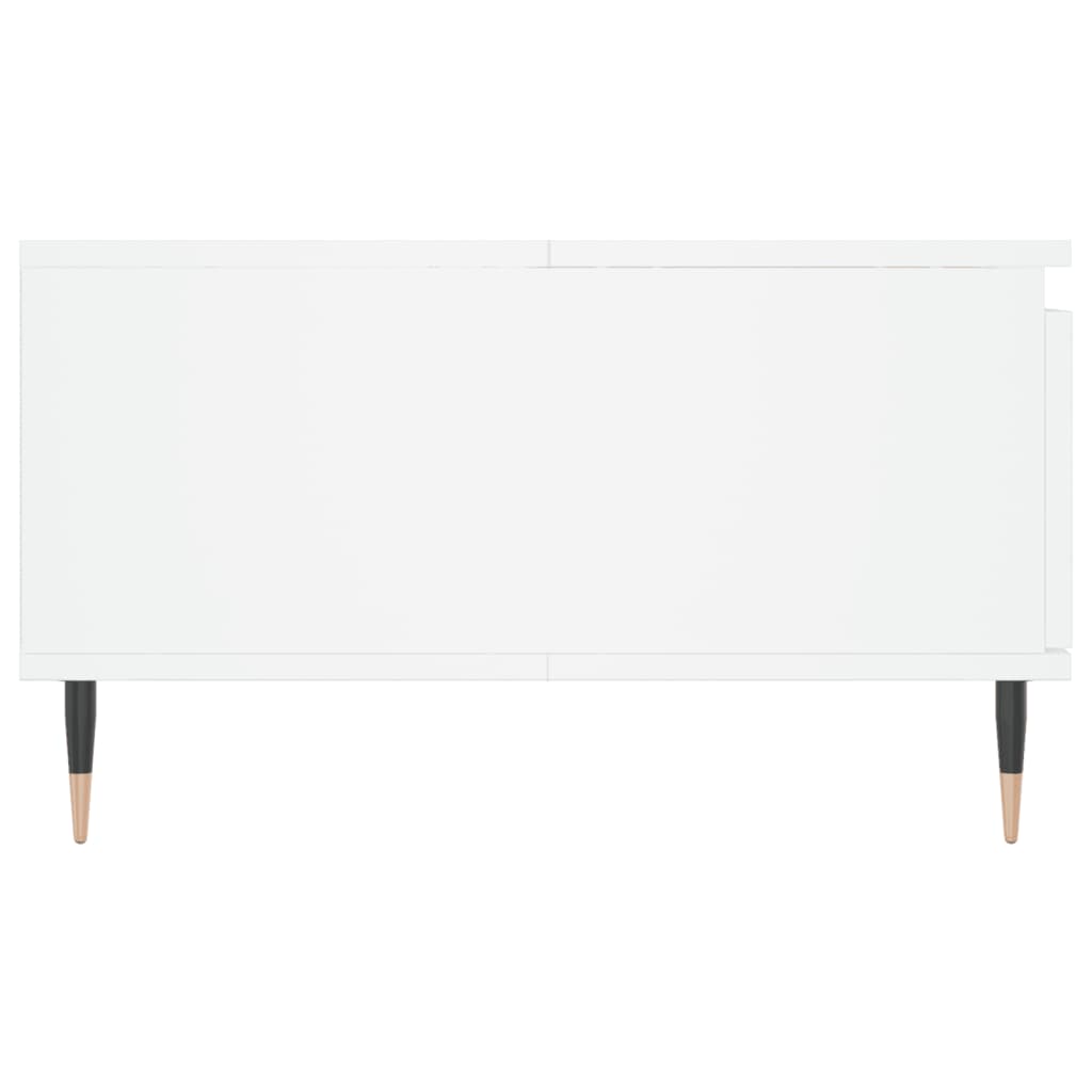 Salongbord Sofabord Hvit 90x60x35 cm
