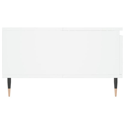 Salongbord Sofabord Hvit 90x60x35 cm