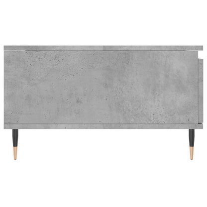 Salongbord Sofabord Betonggrå 90x60x35 cm
