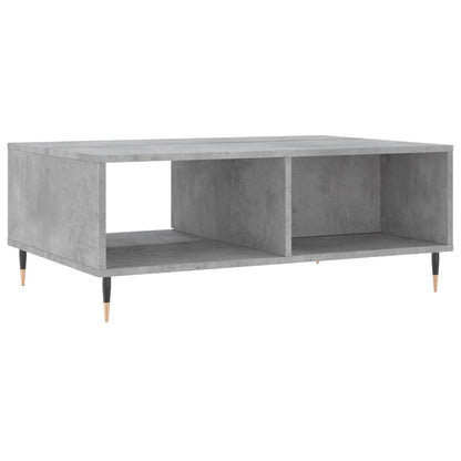 Salongbord Sofabord Betonggrå 90x60x35 cm
