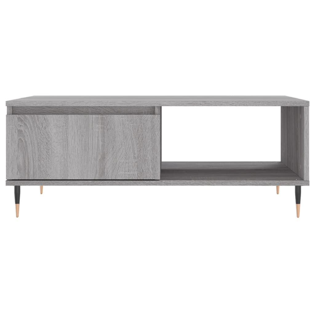 Salongbord Sofabord Sonoma Grå 90x60x35 cm