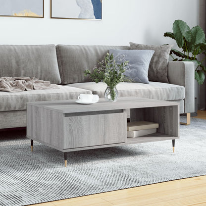 Salongbord Sofabord Sonoma Grå 90x60x35 cm