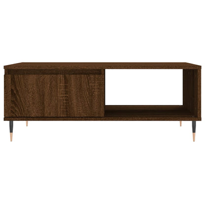 Salongbord Sofabord Brun Eik 90x60x35 cm