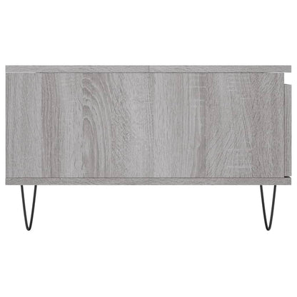 Salongbord Sofabord Sonoma Grå 90x60x35 cm