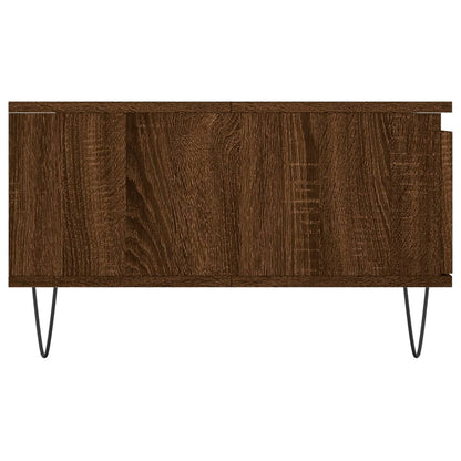 Salongbord Sofabord Brun Eik 90x60x35 cm