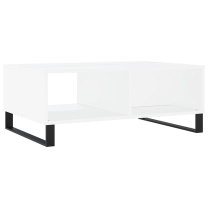 Salongbord Sofabord Hvit 90x60x35 cm