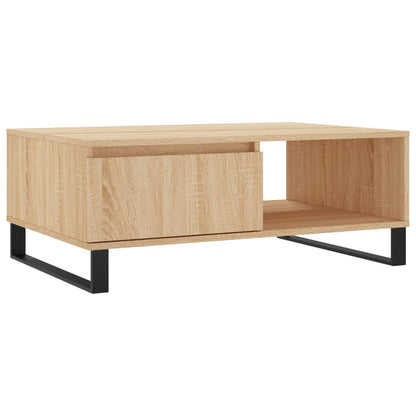 Salongbord Sofabord Sonoma Eik 90x60x35 cm
