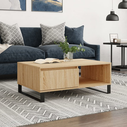 Salongbord Sofabord Sonoma Eik 90x60x35 cm