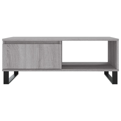 Salongbord Sofabord Sonoma Grå 90x60x35 cm