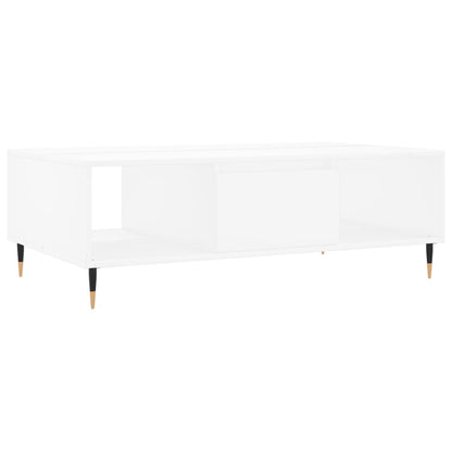Salongbord Sofabord Hvit 104x60x35 cm