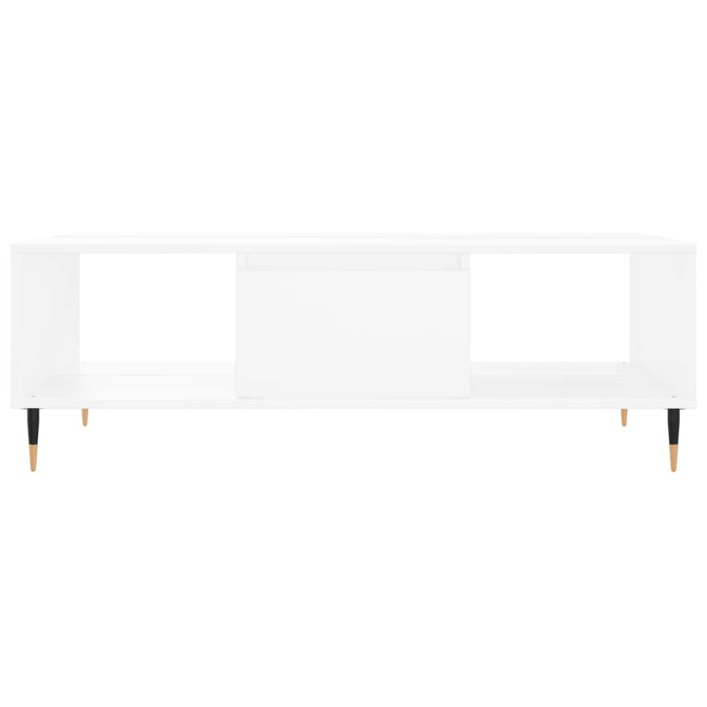 Salongbord Sofabord Hvit 104x60x35 cm