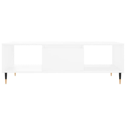 Salongbord Sofabord Hvit 104x60x35 cm