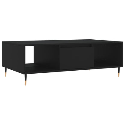 Salongbord Sofabord Svart 104x60x35 cm