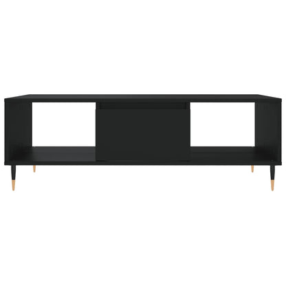 Salongbord Sofabord Svart 104x60x35 cm