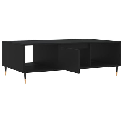 Salongbord Sofabord Svart 104x60x35 cm