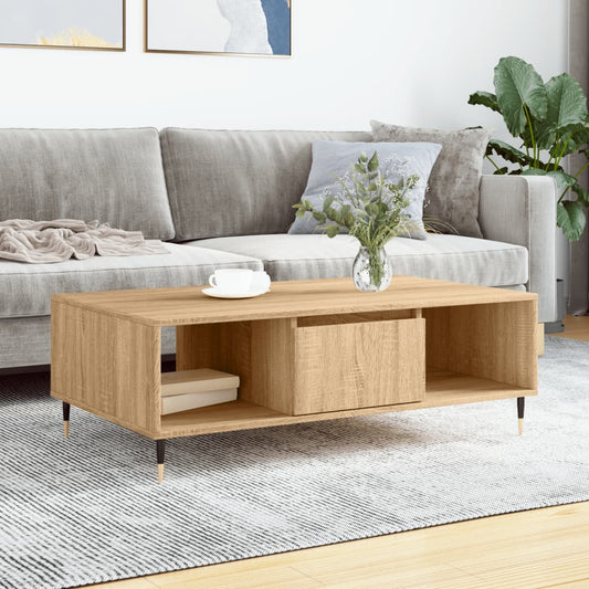 Salongbord Sofabord Sonoma Eik 104x60x35 cm