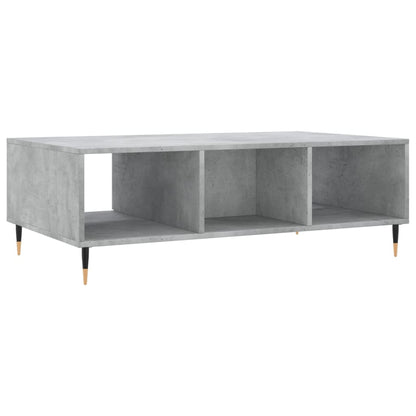 Salongbord Sofabord Betonggrå 104x60x35 cm
