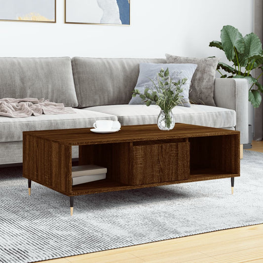 Salongbord Sofabord Sonoma Eik 104x60x35 cm