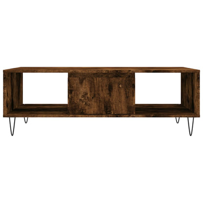 Salongbord Sofabord Røkt Eik 104x60x35 cm